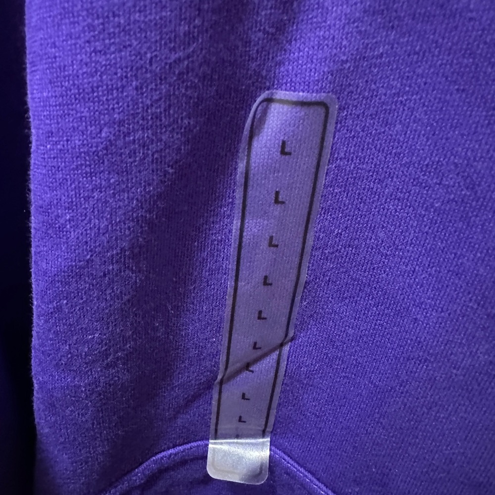 Nike Purple Sweatshirt with Unique Graphic Mens Size L. NEW - Picture 5 of 8